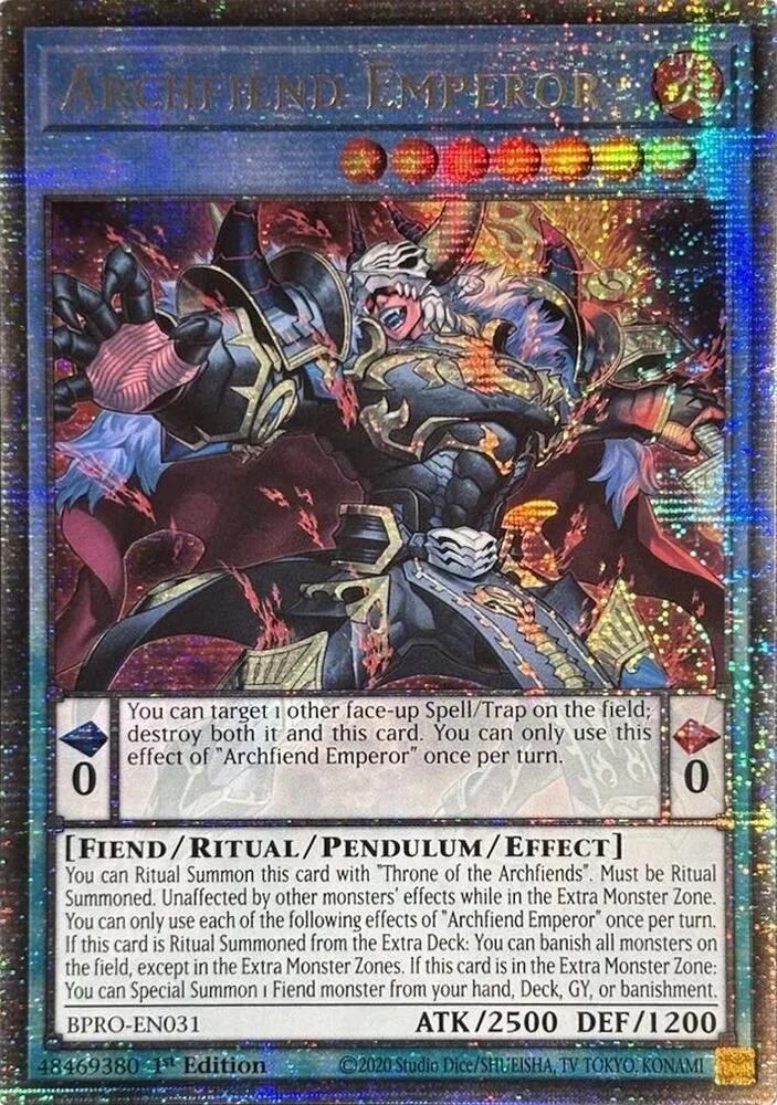 Archfiend Emperor — Burst Protocol — Yu-Gi-Oh!