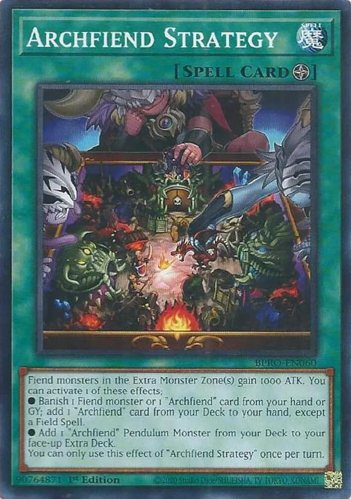 Archfiend Strategy — Burst Protocol — Yu-Gi-Oh!