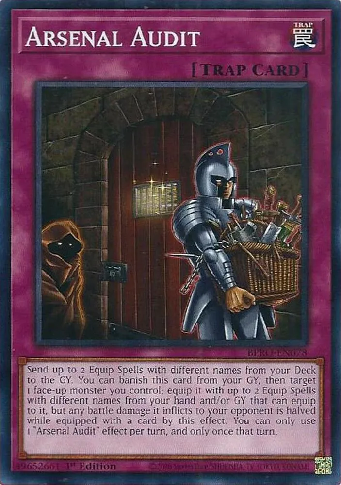Arsenal Audit — Burst Protocol — Yu-Gi-Oh!