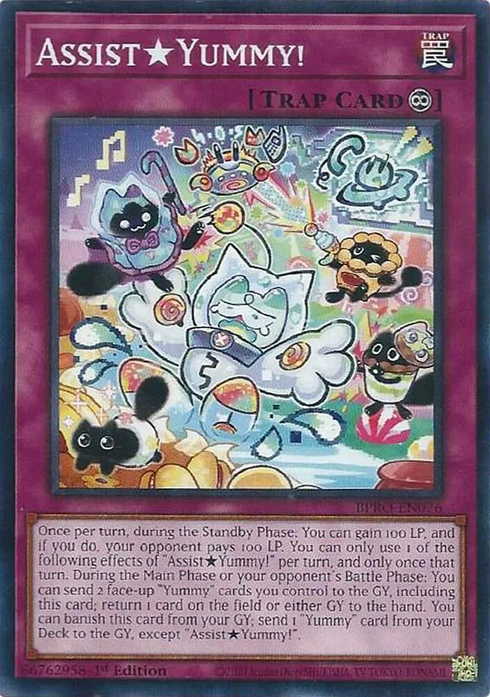 Assist★Yummy! from Burst Protocol - Yu-Gi-Oh!