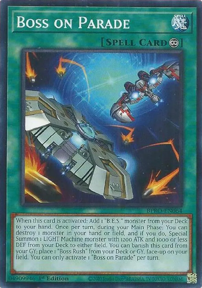 Boss on Parade — Burst Protocol — Yu-Gi-Oh!