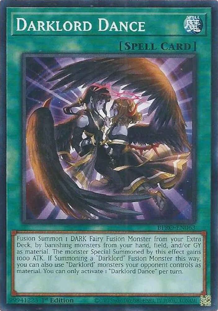 Darklord Dance — Burst Protocol — Yu-Gi-Oh!