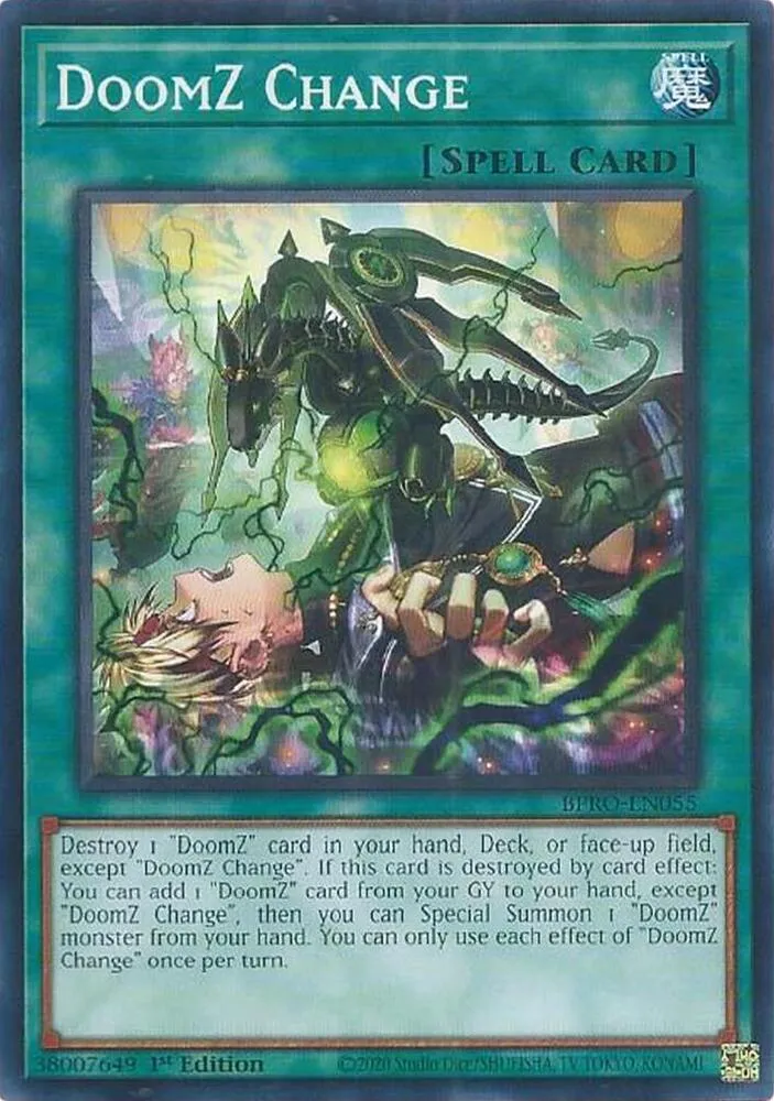 DoomZ Change — Burst Protocol — Yu-Gi-Oh!