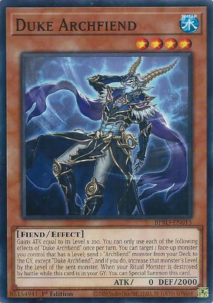 Duke Archfiend — Burst Protocol — Yu-Gi-Oh!