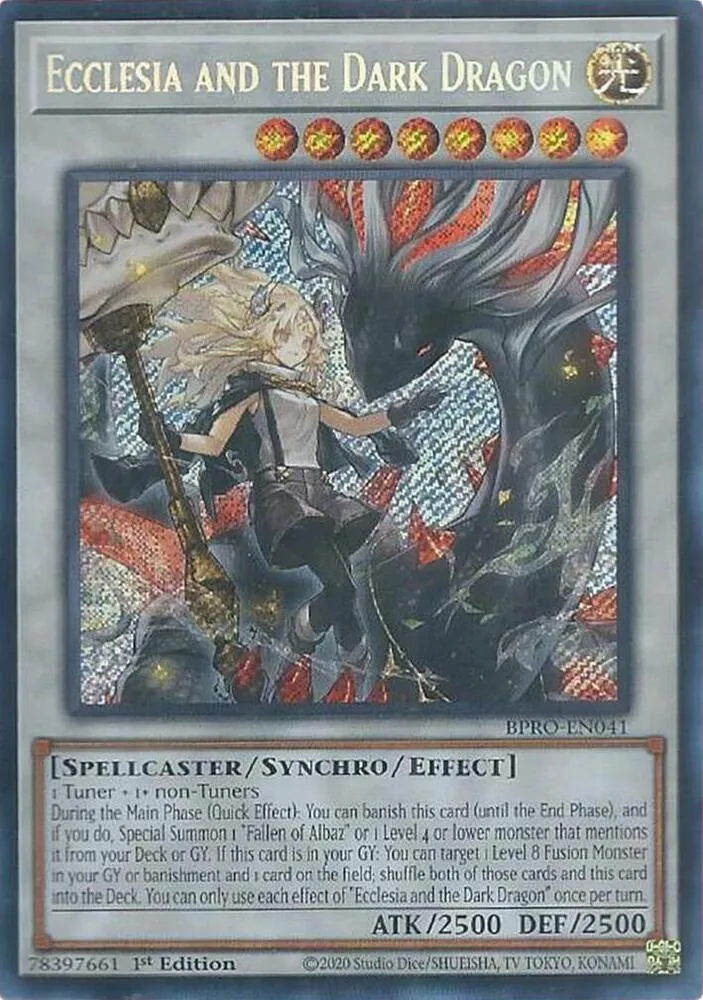 Ecclésia et le Dragon des Ténèbres — Burst Protocol — Yu-Gi-Oh!