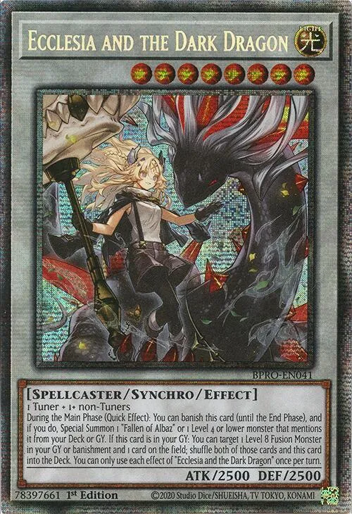 Ecclésia et le Dragon des Ténèbres — Burst Protocol — Yu-Gi-Oh!