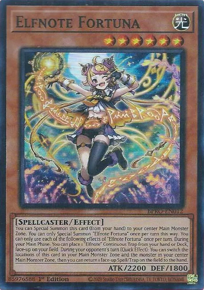 Elfnote Fortuna — Burst Protocol — Yu-Gi-Oh!