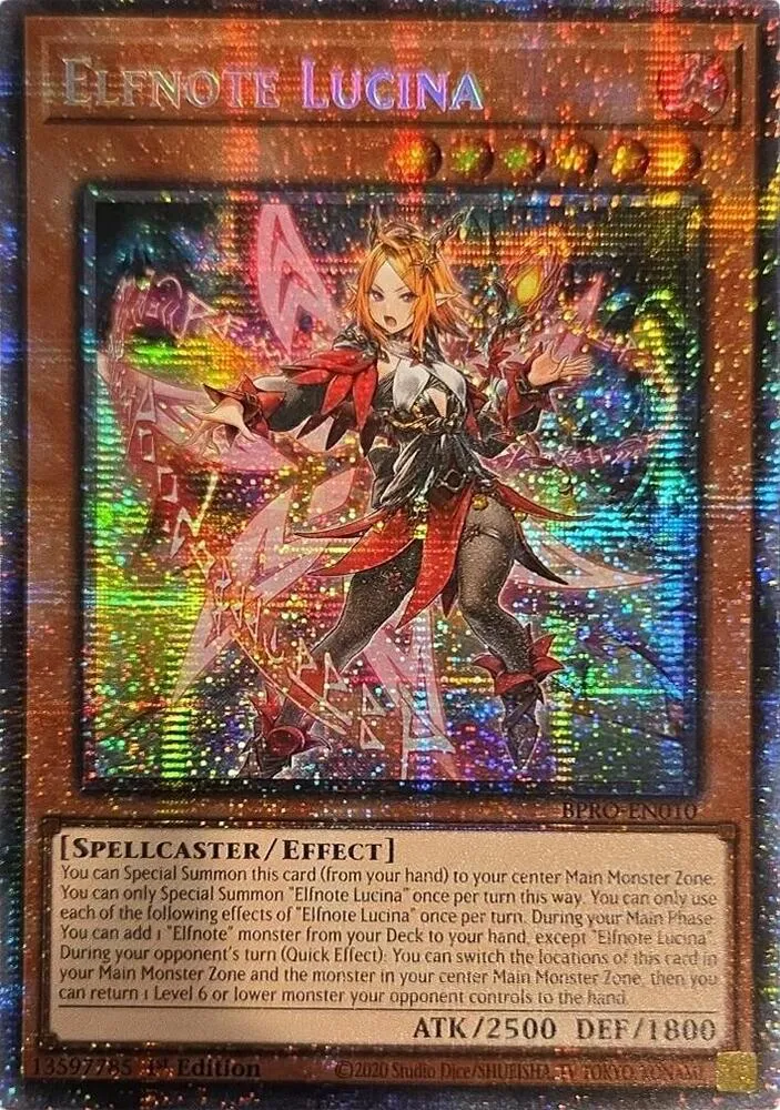 Lucina des Notes Elfiques — Burst Protocol — Yu-Gi-Oh!