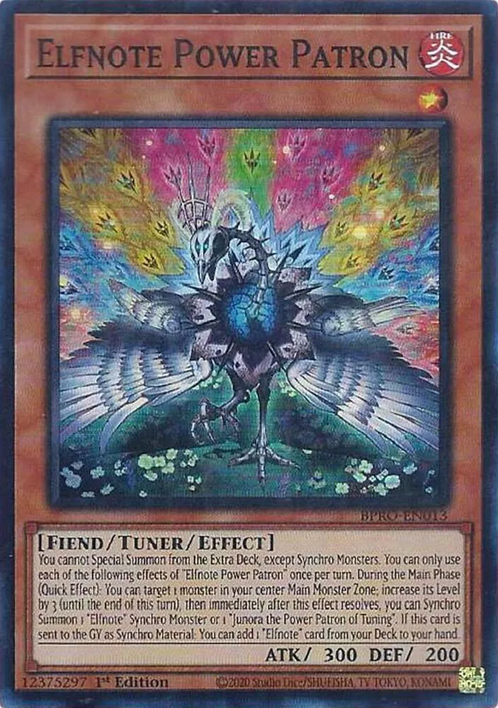 Mécène du Pouvoir des Notes Elfiques — Burst Protocol — Yu-Gi-Oh!