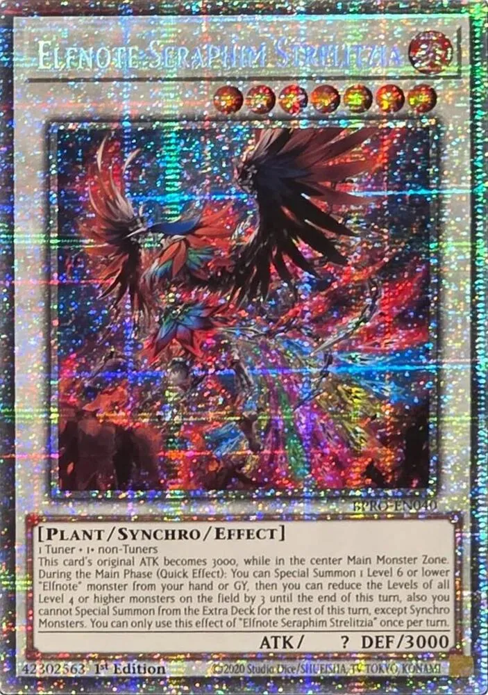Strelitzia, Séraphin des Notes Elfiques — Burst Protocol — Yu-Gi-Oh!