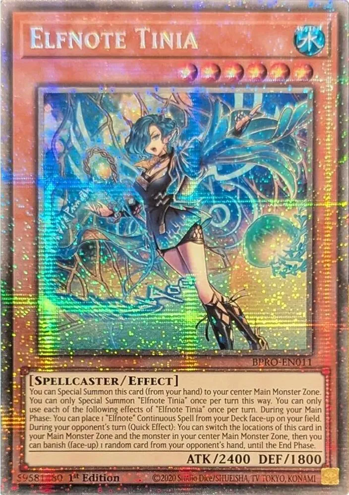 Tinia des Notes Elfiques — Burst Protocol — Yu-Gi-Oh!