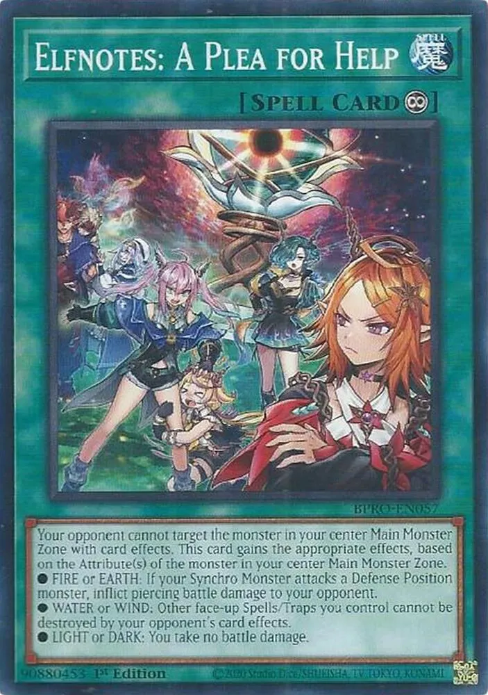 Elfnotes: A Plea for Help — Burst Protocol — Yu-Gi-Oh!