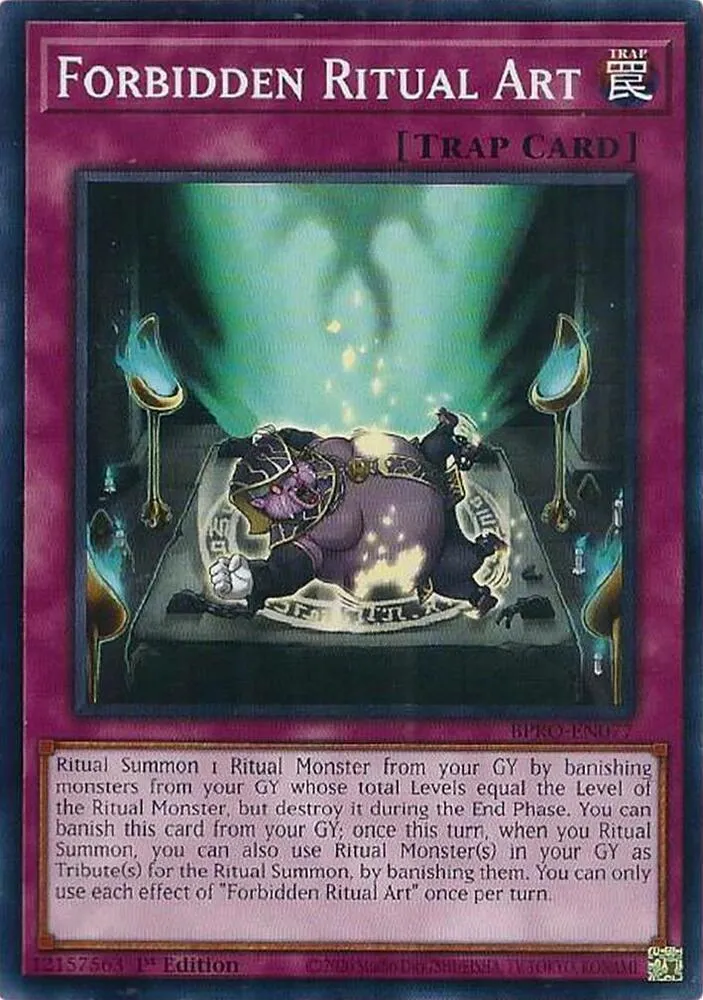 Forbidden Ritual Art — Burst Protocol — Yu-Gi-Oh!