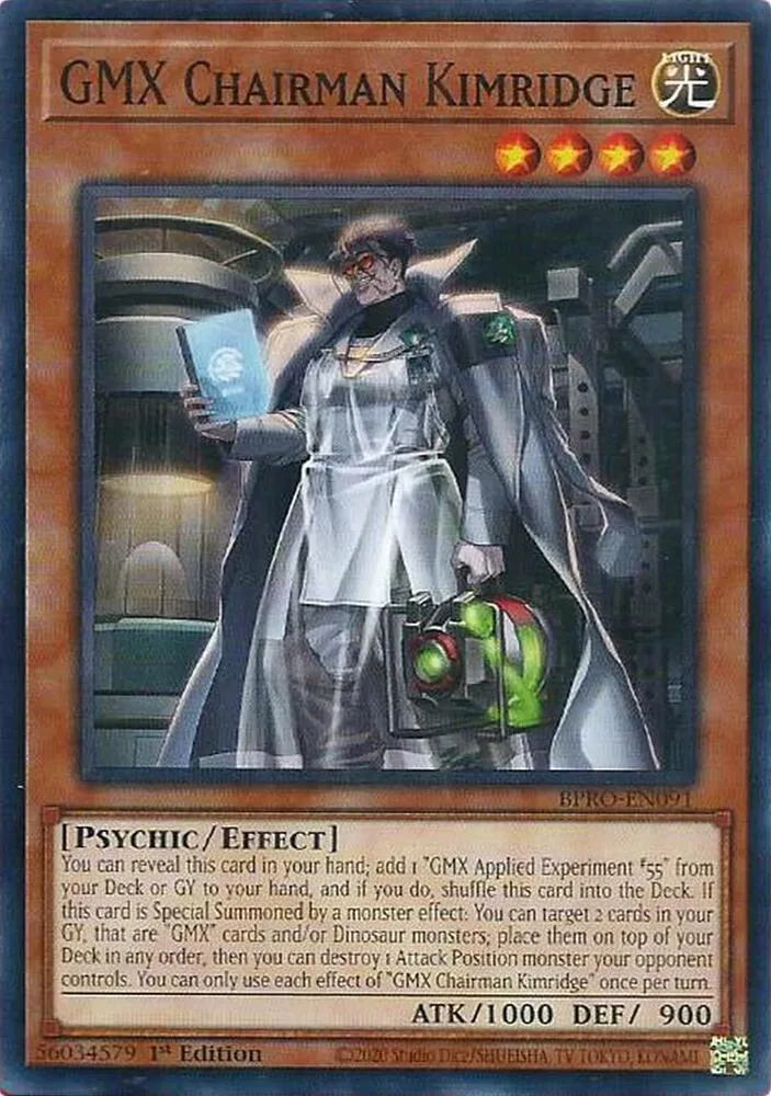 GMX Chairman Kimridge — Burst Protocol — Yu-Gi-Oh!
