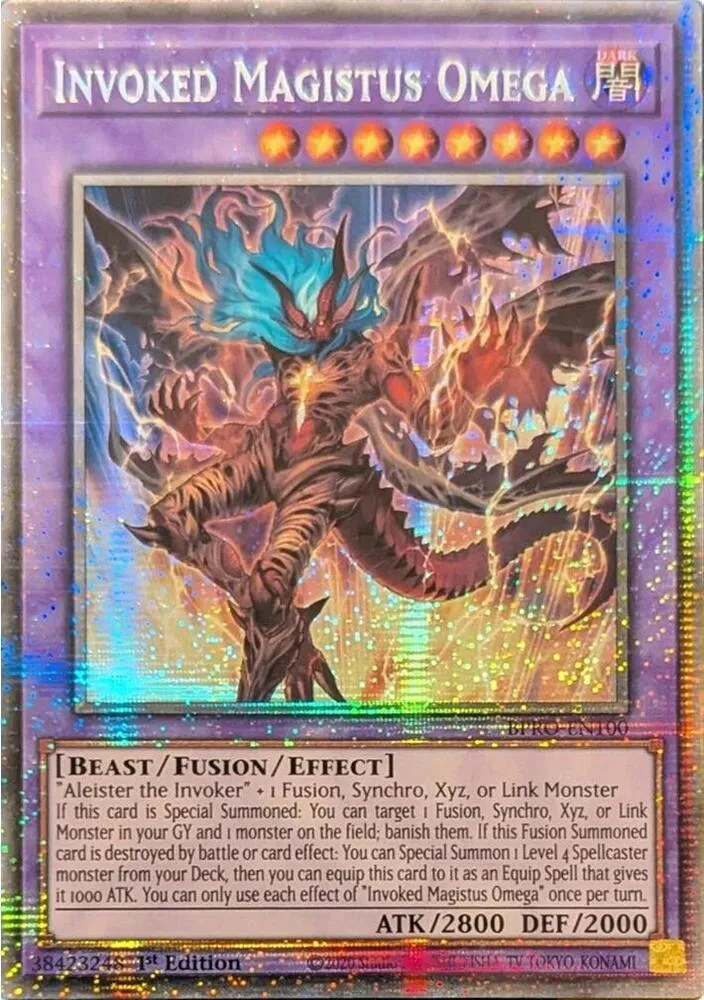 Invoked Magistus Omega — Burst Protocol — Yu-Gi-Oh!