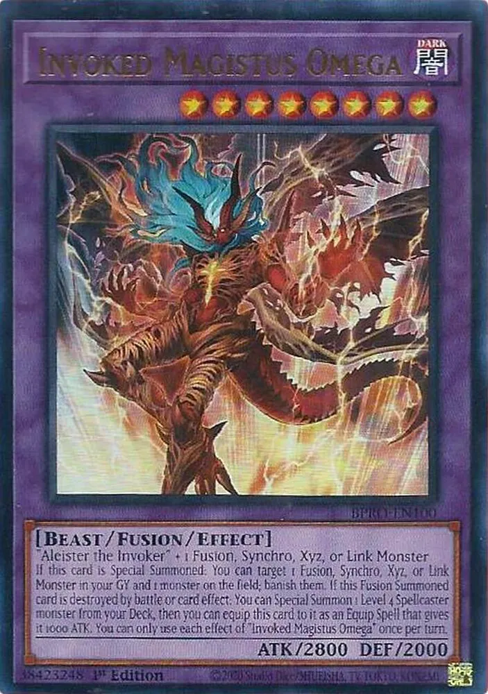 Invoked Magistus Omega — Burst Protocol — Yu-Gi-Oh!