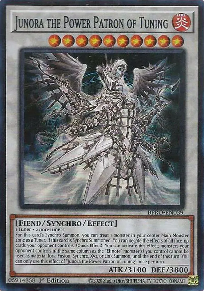 Junora le Mécène du Pouvoir de l'Accordage — Burst Protocol — Yu-Gi-Oh!