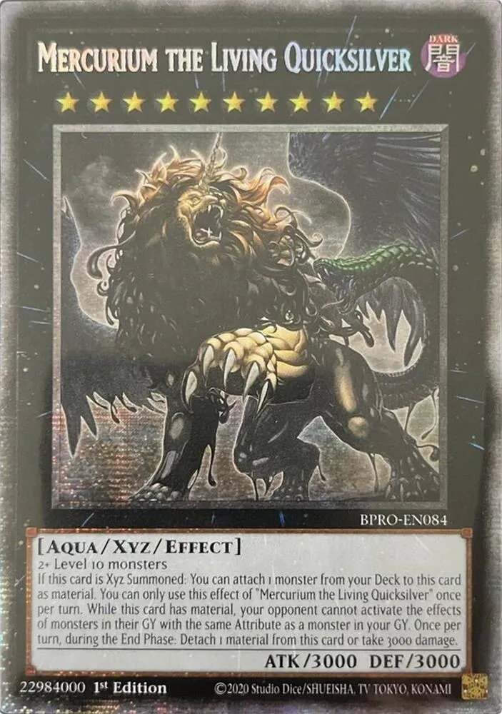 Mercurium the Living Quicksilver — Burst Protocol — Yu-Gi-Oh!