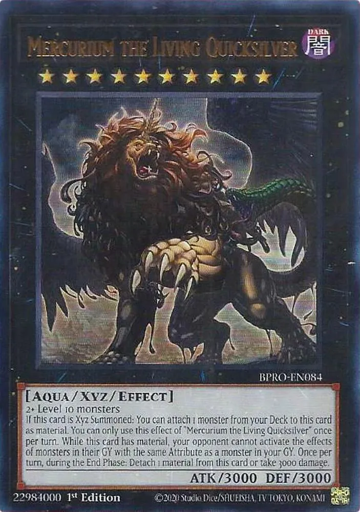 Mercurium the Living Quicksilver — Burst Protocol — Yu-Gi-Oh!