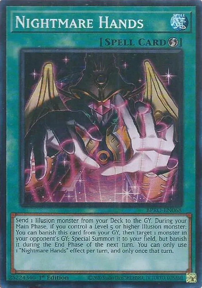Nightmare Hands — Burst Protocol — Yu-Gi-Oh!