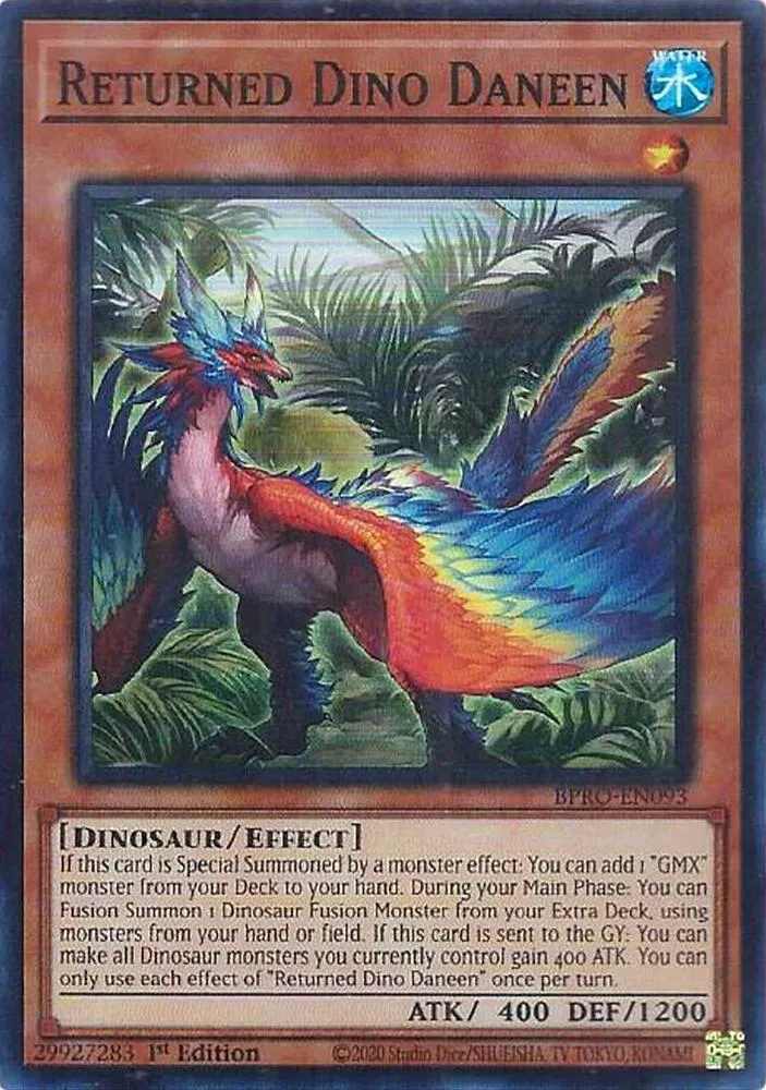 Returned Dino Daneen — Burst Protocol — Yu-Gi-Oh!