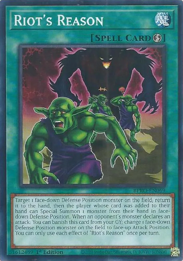 Riot's Reason — Burst Protocol — Yu-Gi-Oh!