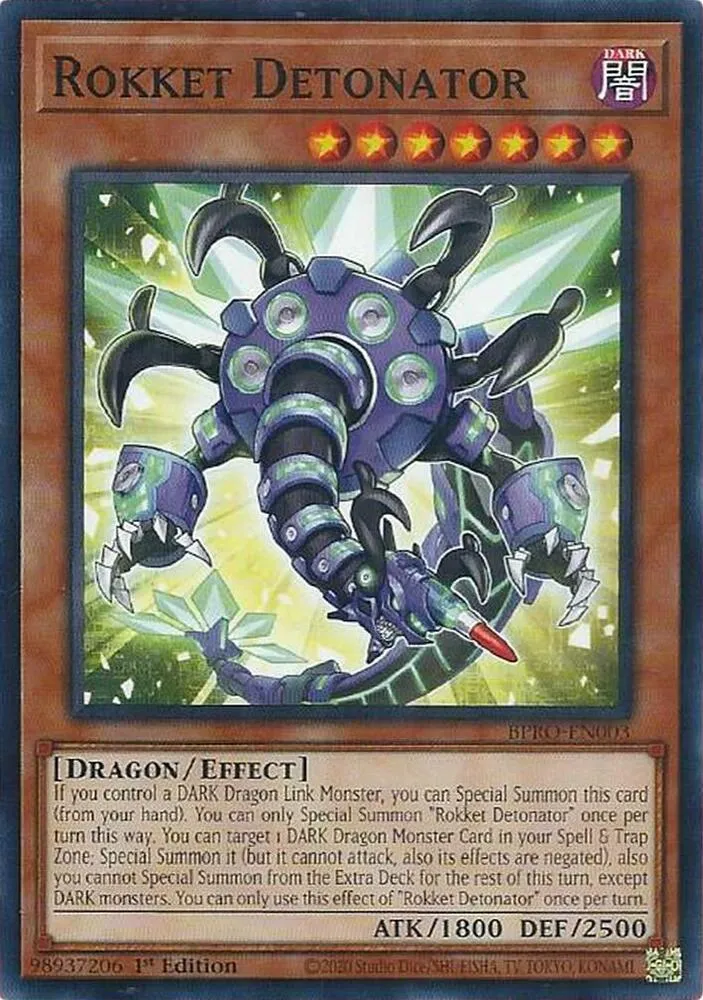Détonateur Rokkette — Burst Protocol — Yu-Gi-Oh!
