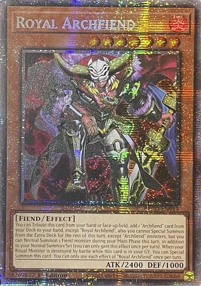 Archdémon Royal — Burst Protocol — Yu-Gi-Oh!