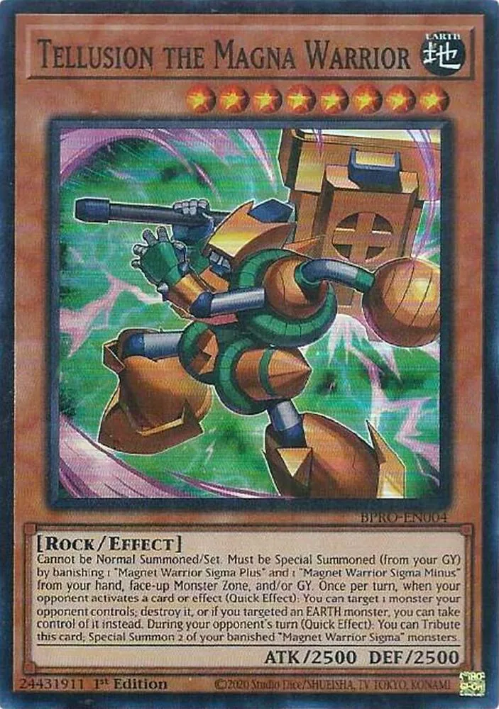 Tellusion the Magna Warrior — Burst Protocol — Yu-Gi-Oh!