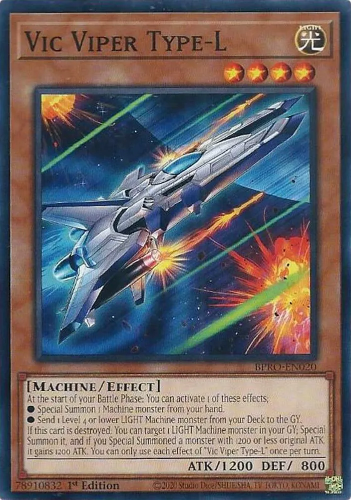 Vic Viper Type-L — Burst Protocol — Yu-Gi-Oh!