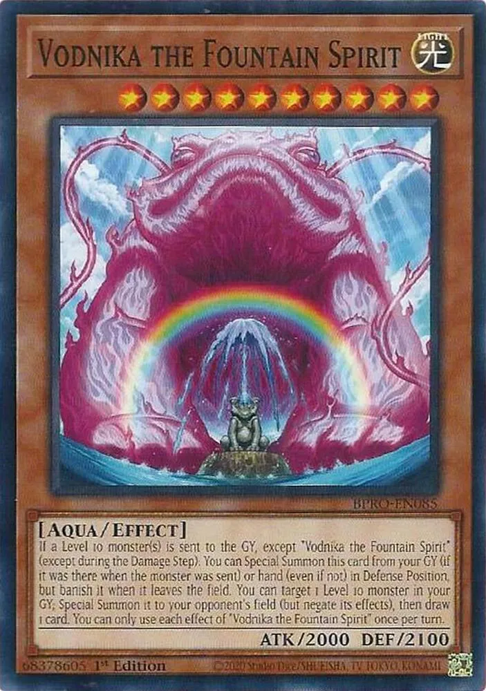 Vodnika the Fountain Spirit — Burst Protocol — Yu-Gi-Oh!