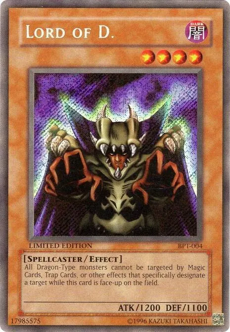 Lord of D. — Booster Pack Tin — Yu-Gi-Oh!