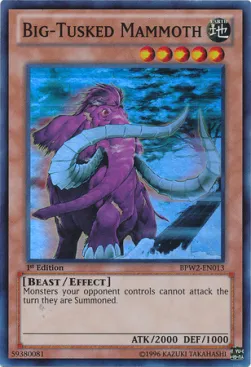 Big-Tusked Mammoth — Battle Pack 2: War of the Giants - Round 2 — Yu-Gi-Oh!