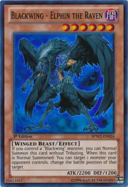 Blackwing - Elphin the Raven — Battle Pack 2: War of the Giants - Round 2 — Yu-Gi-Oh!