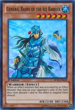 General Raiho of the Ice Barrier — Battle Pack 2: War of the Giants - Round 2 — Yu-Gi-Oh!