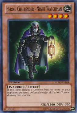 Challenger Héroïque - Veilleur de Nuit — Battle Pack 2: War of the Giants - Round 2 — Yu-Gi-Oh!
