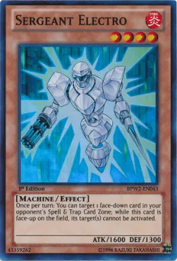 Sergeant Electro — Battle Pack 2: War of the Giants - Round 2 — Yu-Gi-Oh!