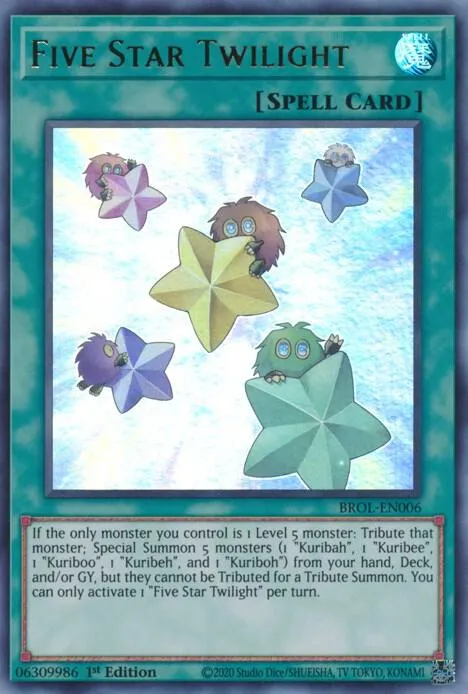 Crépuscule à Cinq Étoiles — Brothers of Legend — Yu-Gi-Oh!