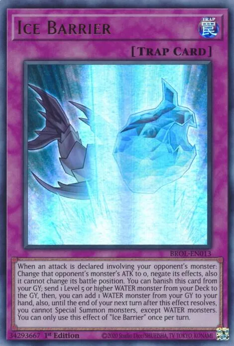 Ice Barrier — Brothers of Legend — Yu-Gi-Oh!