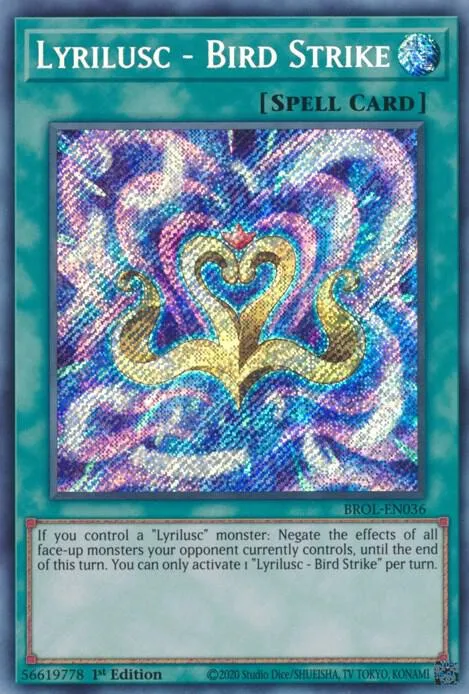 Lyrilusc - Bird Strike — Brothers of Legend — Yu-Gi-Oh!