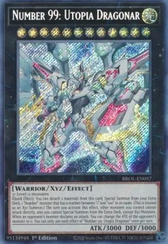 Number 99: Utopia Dragonar — Brothers of Legend — Yu-Gi-Oh!