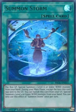 Invocation de la Tempête — Brothers of Legend — Yu-Gi-Oh!