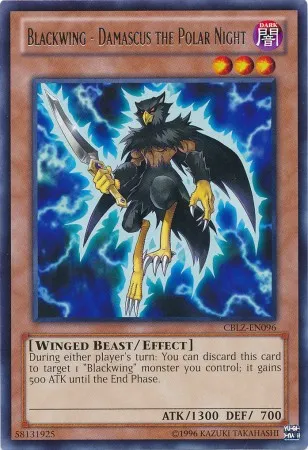 Blackwing - Damascus the Polar Night — Cosmo Blazer - Unlimited — Yu-Gi-Oh!