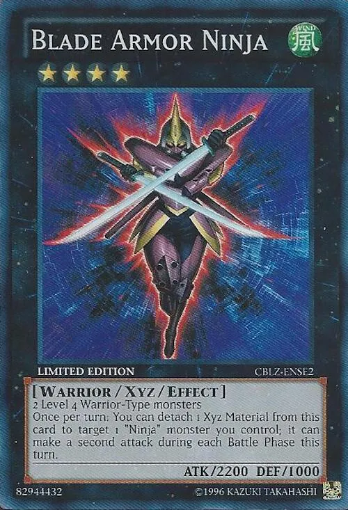 Blade Armor Ninja — Cosmo Blazer — Yu-Gi-Oh!