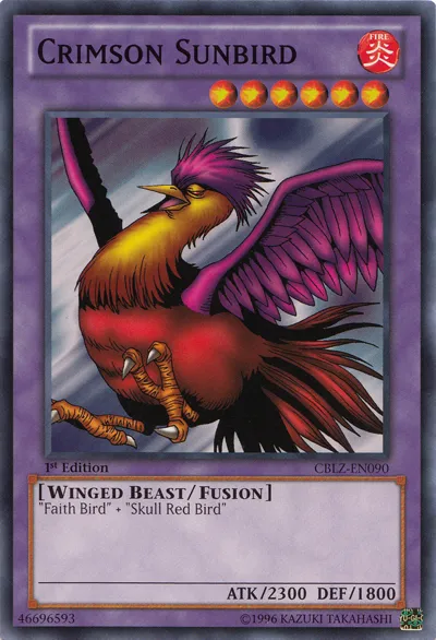 Crimson Sunbird — Cosmo Blazer — Yu-Gi-Oh!