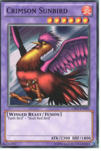 Crimson Sunbird — Cosmo Blazer - Unlimited — Yu-Gi-Oh!