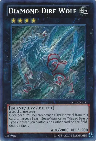 Diamond Dire Wolf — Cosmo Blazer - Unlimited — Yu-Gi-Oh!