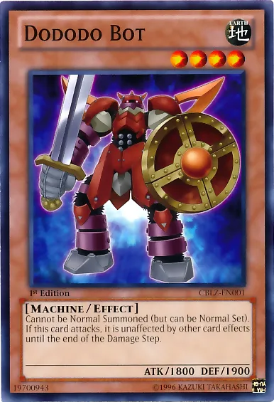 Dododo Bot — Cosmo Blazer — Yu-Gi-Oh!