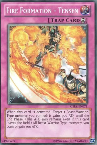 Formation Feu - Tensen — Cosmo Blazer - Unlimited — Yu-Gi-Oh!