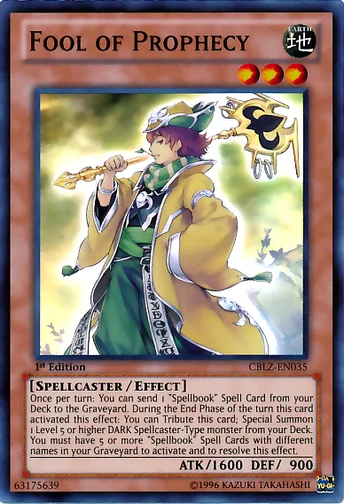 Fool of Prophecy — Cosmo Blazer — Yu-Gi-Oh!